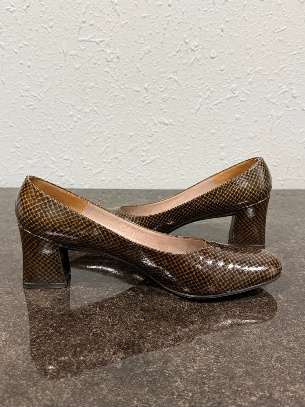 CHRISTIAN‎ DIOR Vintage Heels Size 7 1/2 Made in France
